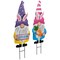Northlight Gnomes with Bunny Ears Easter Outdoor Garden Stakes - 27" - Set of 2